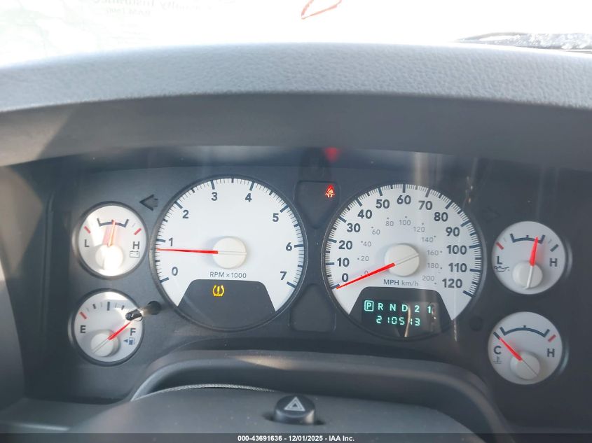 2008 Dodge Ram 1500 Slt VIN: 1D7HU18228J163974 Lot: 43691636