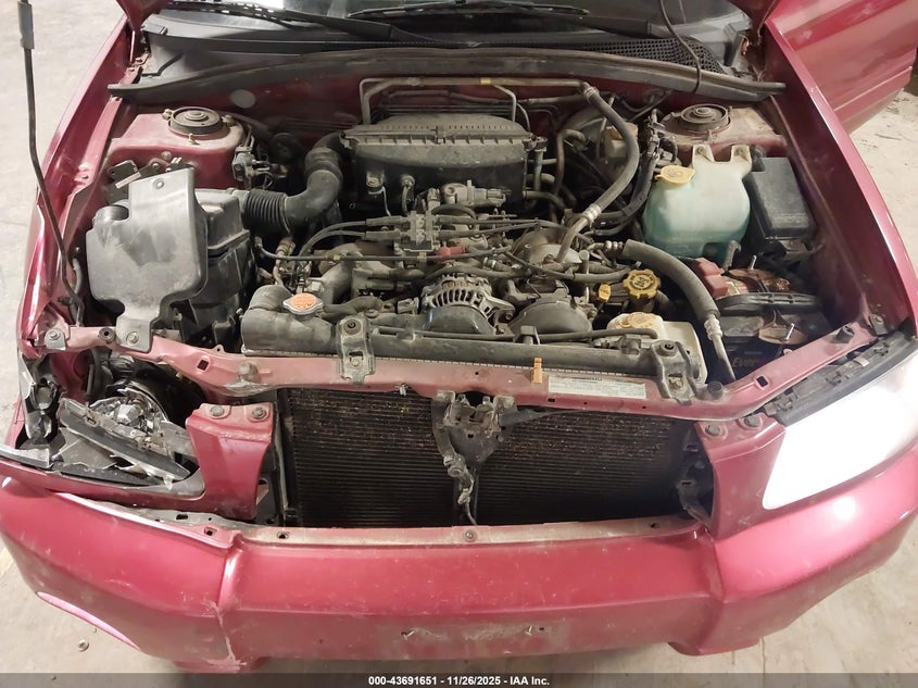 2003 Subaru Forester Xs VIN: JF1SG65663H769229 Lot: 43691651