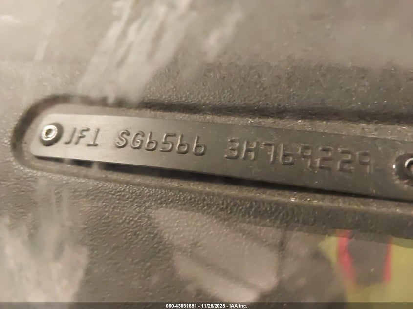 2003 Subaru Forester Xs VIN: JF1SG65663H769229 Lot: 43691651