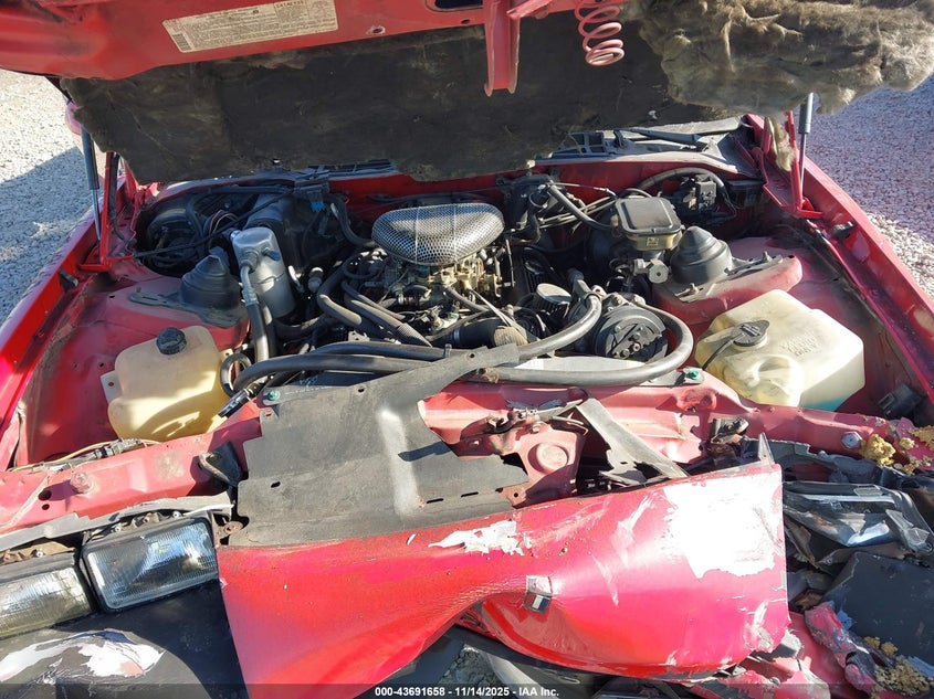 1986 Chevrolet Camaro VIN: 1G1FP87H6GN142312 Lot: 43691658