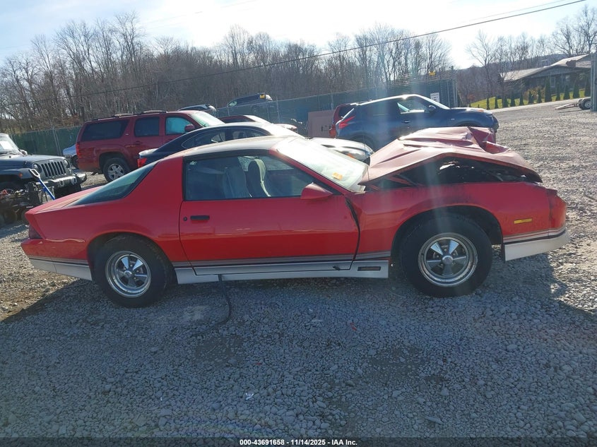 1986 Chevrolet Camaro VIN: 1G1FP87H6GN142312 Lot: 43691658