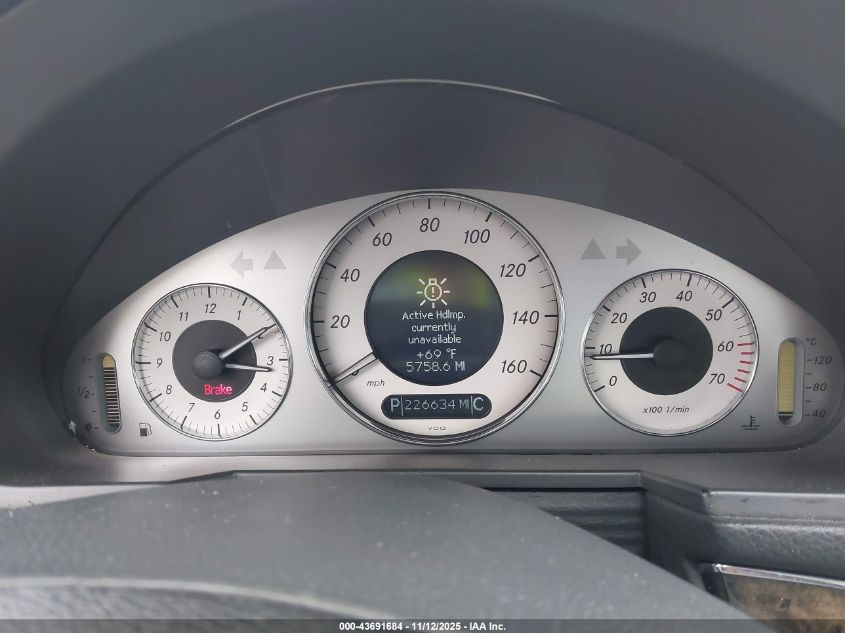 2005 Mercedes-Benz E 320 VIN: WDBUF65J25A623723 Lot: 43691684