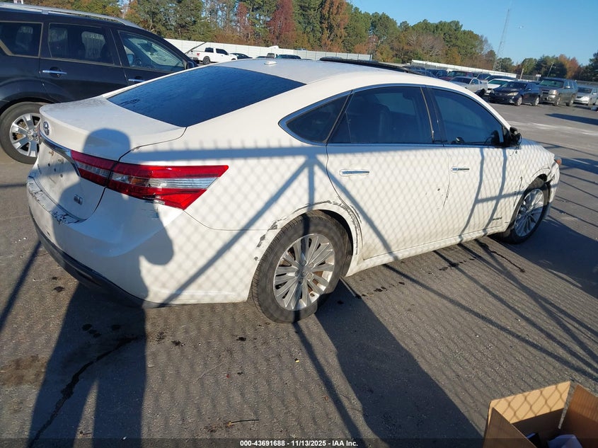 4T1BD1EB8EU027309 2014 TOYOTA AVALON photo no. 4