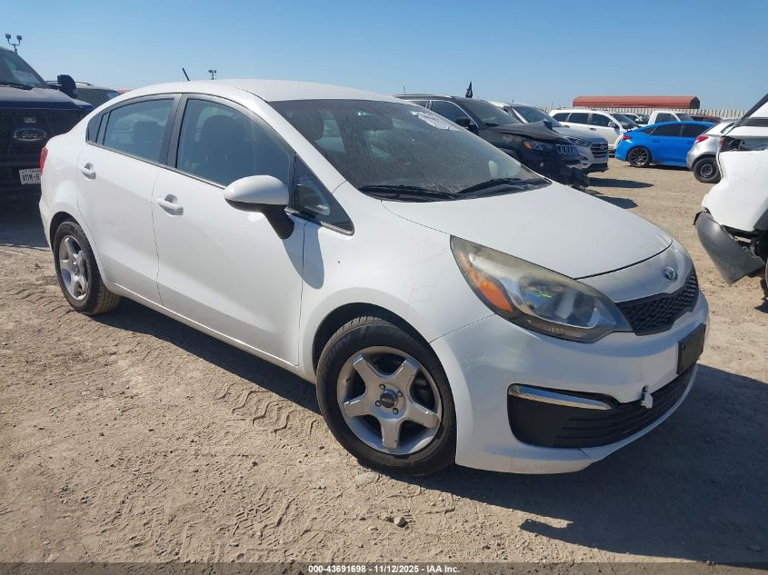 2016 KIA RIO LX - KNADM4A38G6626132