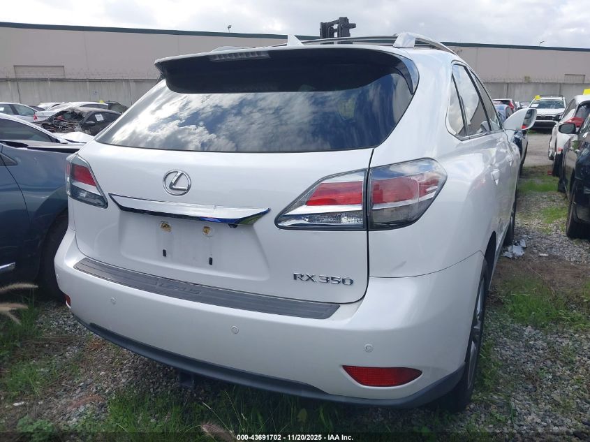 2015 Lexus Rx 350 VIN: 2T2ZK1BAXFC150608 Lot: 43691702