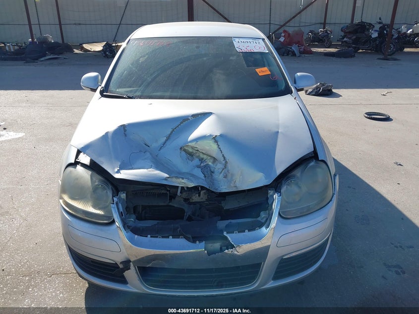 2008 Volkswagen Jetta S VIN: 3VWJM71K68M130355 Lot: 43691712