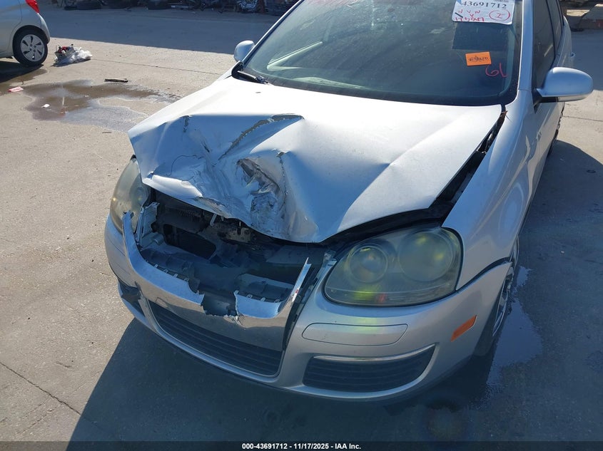 2008 Volkswagen Jetta S VIN: 3VWJM71K68M130355 Lot: 43691712