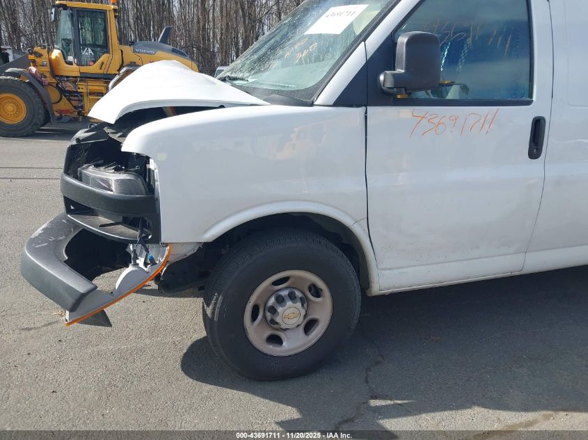 2025 Chevrolet Express Cargo Rwd 2500 Regular Wheelbase Wt VIN: 1GCWGAFP8S1103776 Lot: 43691711