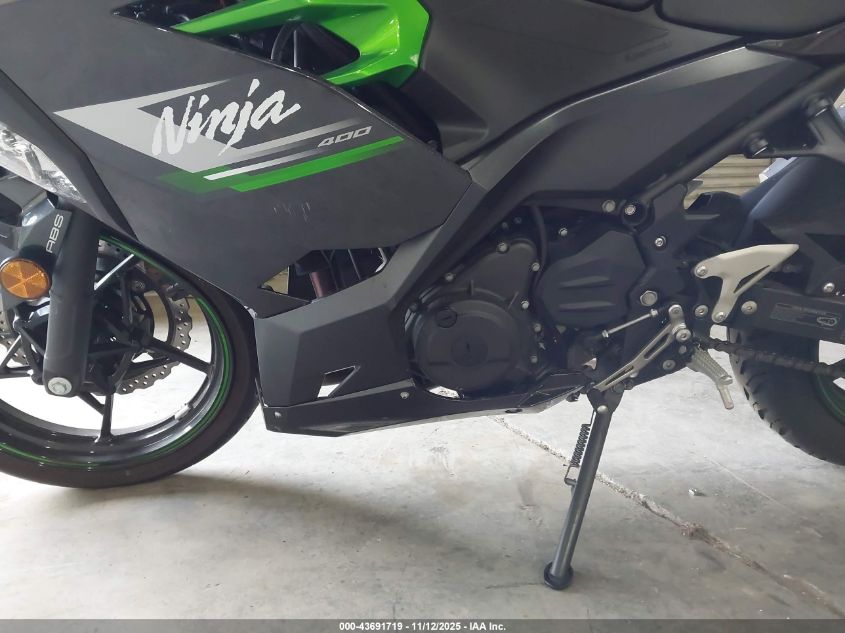 2023 Kawasaki Ex400 VIN: JKAEXKG17PDAS5294 Lot: 43691719