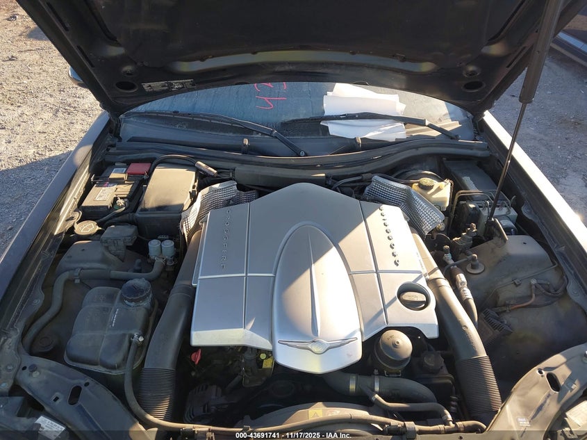 2004 Chrysler Crossfire VIN: 1C3AN69L24X004025 Lot: 43691741