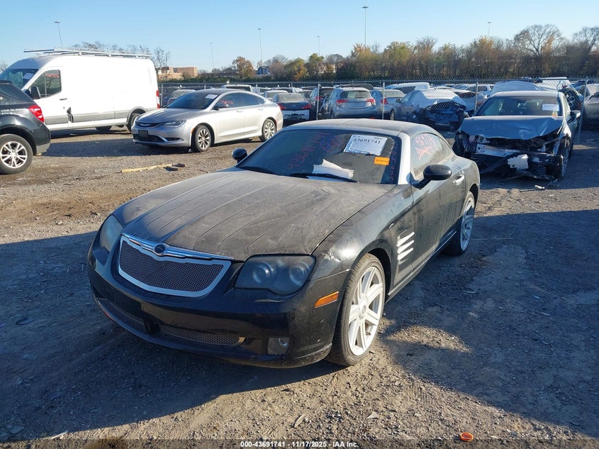 2004 Chrysler Crossfire VIN: 1C3AN69L24X004025 Lot: 43691741