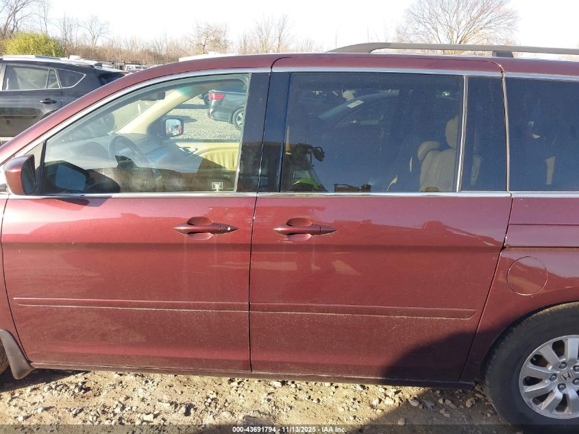 2009 Honda Odyssey Ex-L VIN: 5FNRL38779B017636 Lot: 43691794