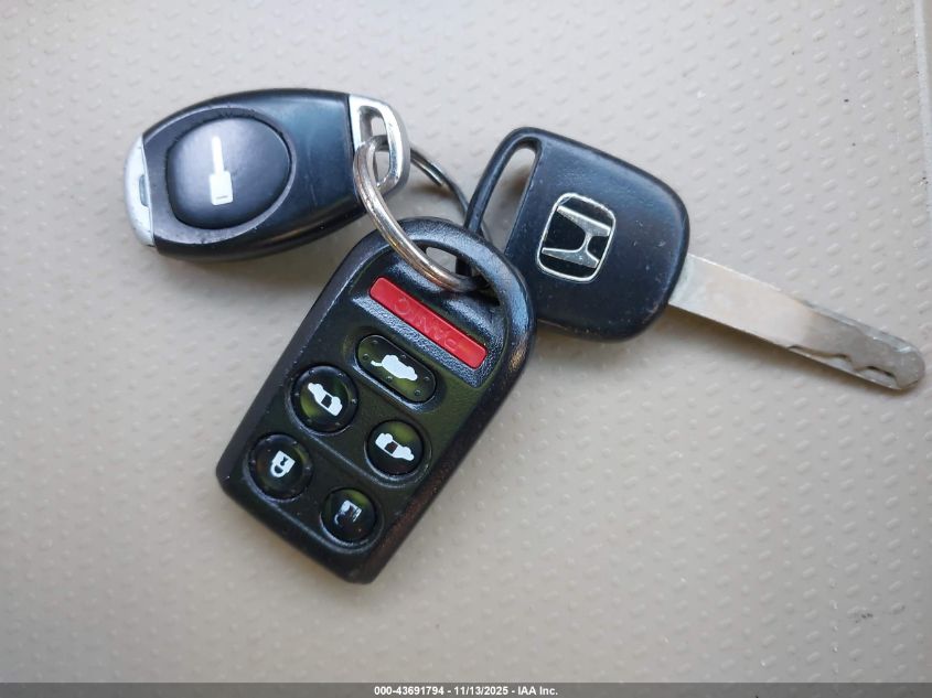 2009 Honda Odyssey Ex-L VIN: 5FNRL38779B017636 Lot: 43691794