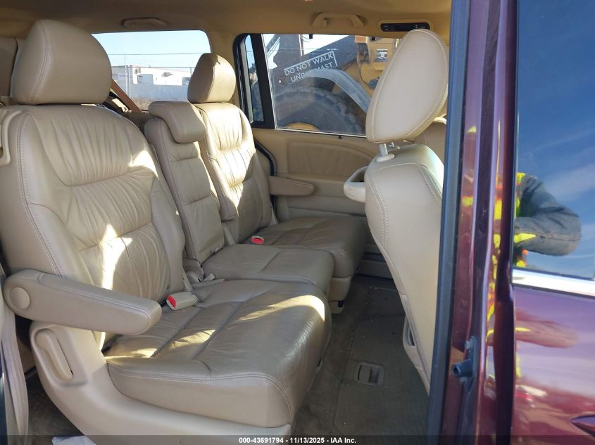 2009 Honda Odyssey Ex-L VIN: 5FNRL38779B017636 Lot: 43691794