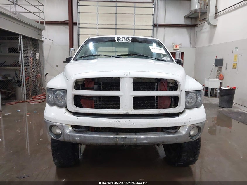 2003 Dodge Ram 2500 Slt/Laramie/St VIN: 3D7KU28C03G721755 Lot: 43691845