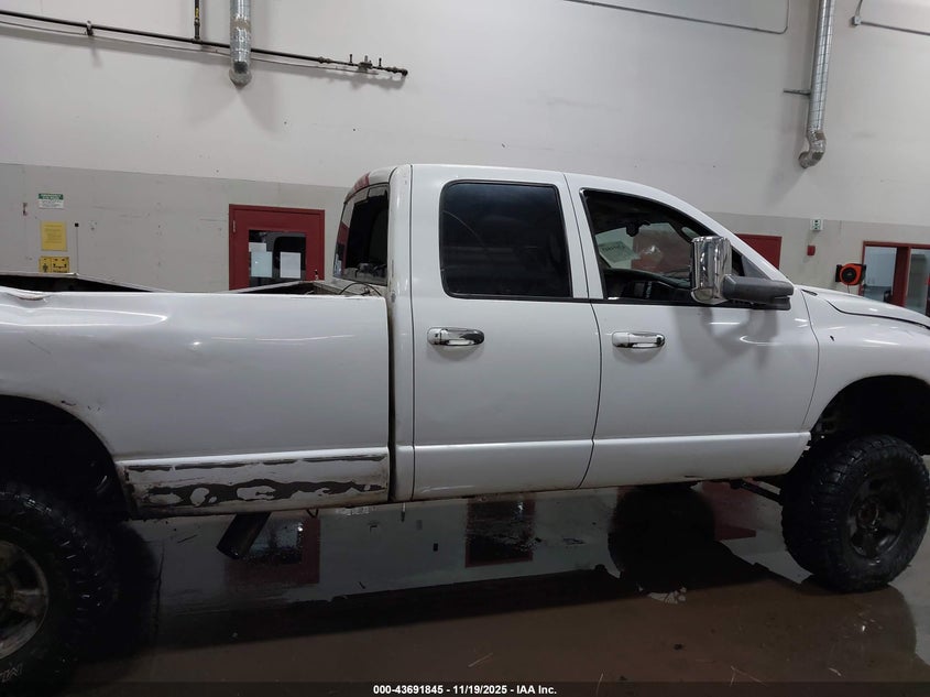 2003 Dodge Ram 2500 Slt/Laramie/St VIN: 3D7KU28C03G721755 Lot: 43691845