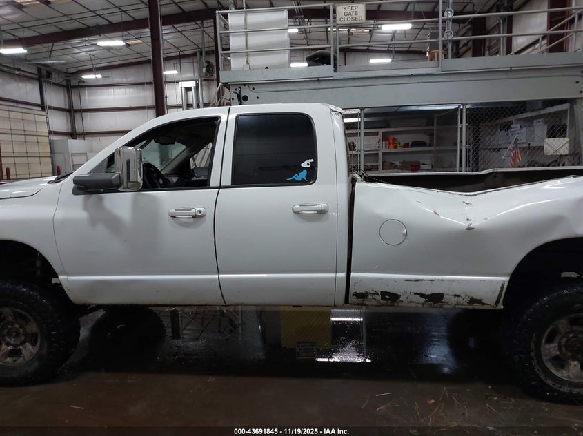 2003 Dodge Ram 2500 Slt/Laramie/St VIN: 3D7KU28C03G721755 Lot: 43691845