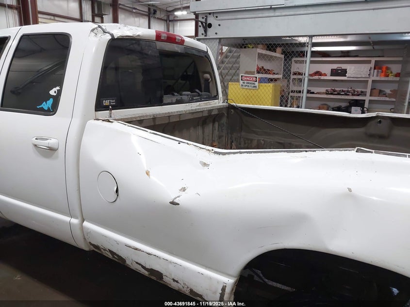 2003 Dodge Ram 2500 Slt/Laramie/St VIN: 3D7KU28C03G721755 Lot: 43691845