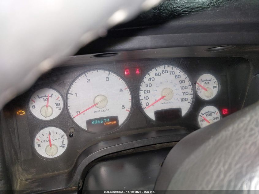 2003 Dodge Ram 2500 Slt/Laramie/St VIN: 3D7KU28C03G721755 Lot: 43691845