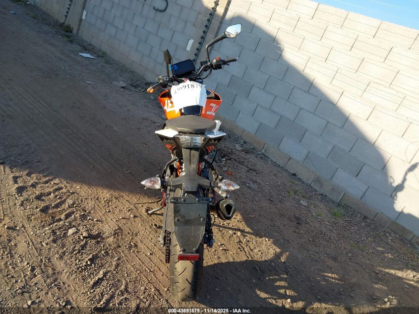 2018 Ktm 390 Duke VIN: MD2JPJ402JC255503 Lot: 43691879