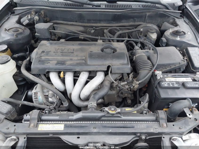 2001 Toyota Corolla S VIN: 1NXBR12E61Z483142 Lot: 43691901