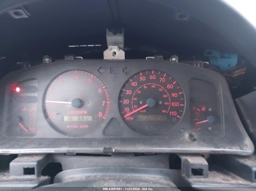 2001 Toyota Corolla S VIN: 1NXBR12E61Z483142 Lot: 43691901