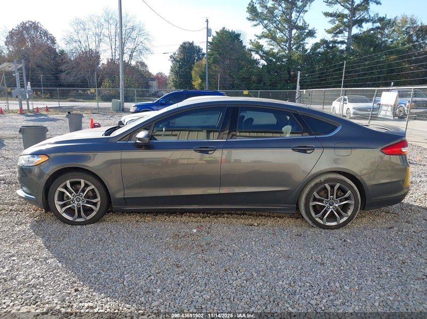 2017 Ford Fusion Se VIN: 3FA6P0HD2HR402407 Lot: 43691902
