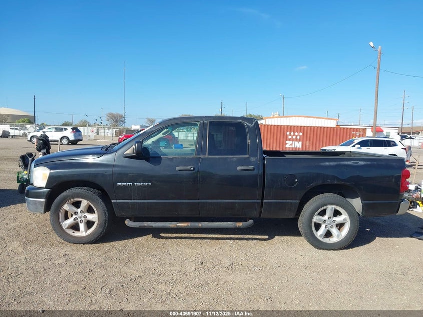 2007 Dodge Ram 1500 Slt VIN: 1D7HA18P97S203271 Lot: 43691907
