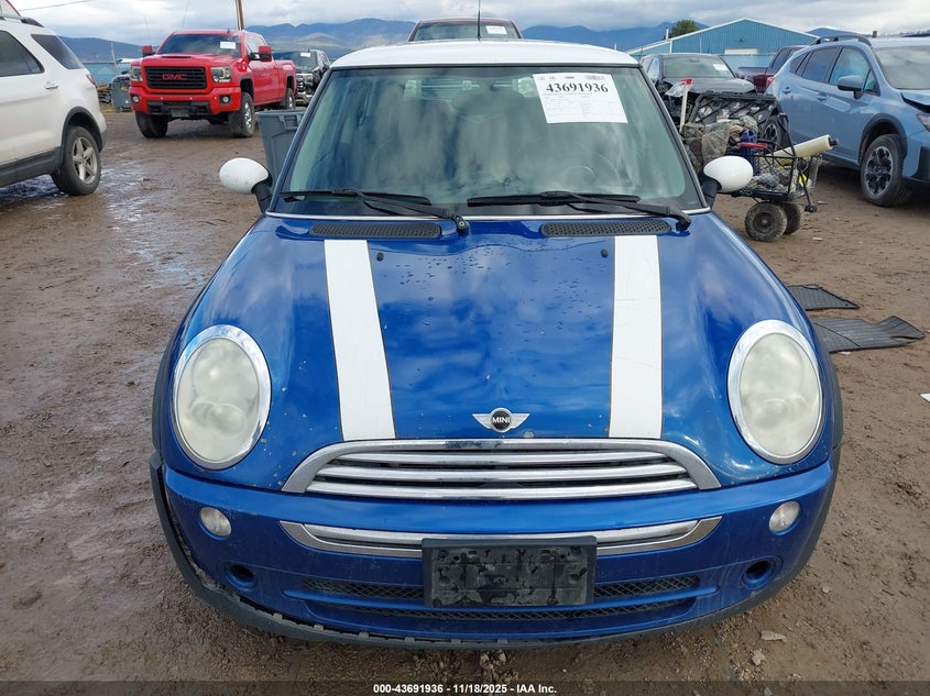 2006 Mini Cooper VIN: WMWRC33586TJ79545 Lot: 43691936