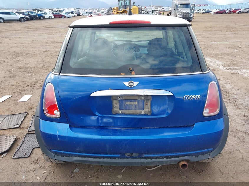 2006 Mini Cooper VIN: WMWRC33586TJ79545 Lot: 43691936