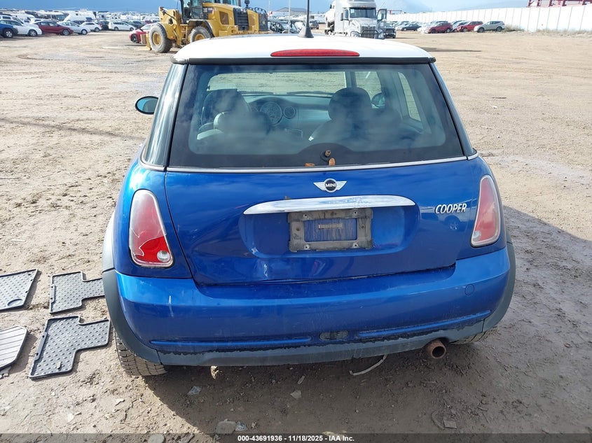 2006 Mini Cooper VIN: WMWRC33586TJ79545 Lot: 43691936