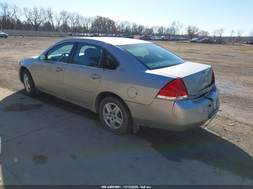 2G1WB58K469283226 2006 CHEVROLET IMPALA photo no. 3