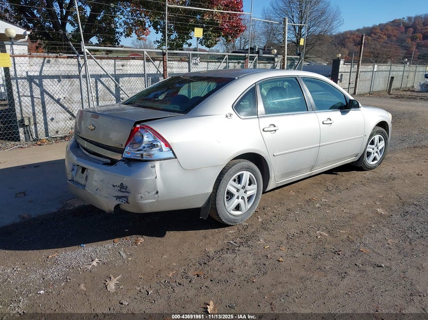 2G1WB58K469283226 2006 CHEVROLET IMPALA photo no. 4