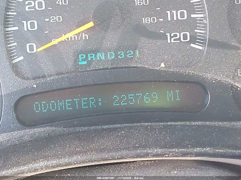 2003 Chevrolet Silverado 1500 Ls VIN: 2GCEC19V731247154 Lot: 43691997