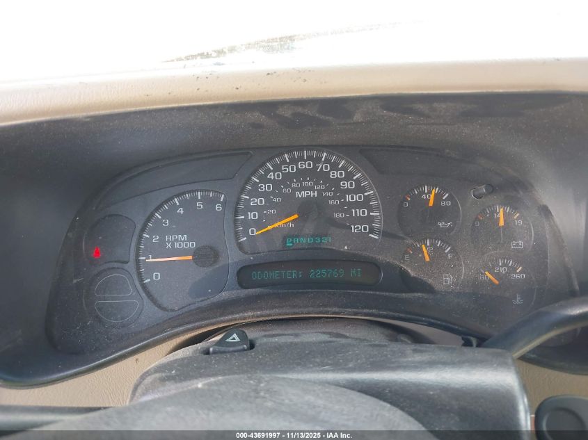 2003 Chevrolet Silverado 1500 Ls VIN: 2GCEC19V731247154 Lot: 43691997