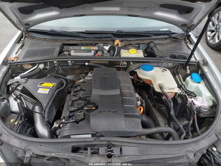 2007 Audi A4 2.0T VIN: WAUAF78E37A063994 Lot: 43692003