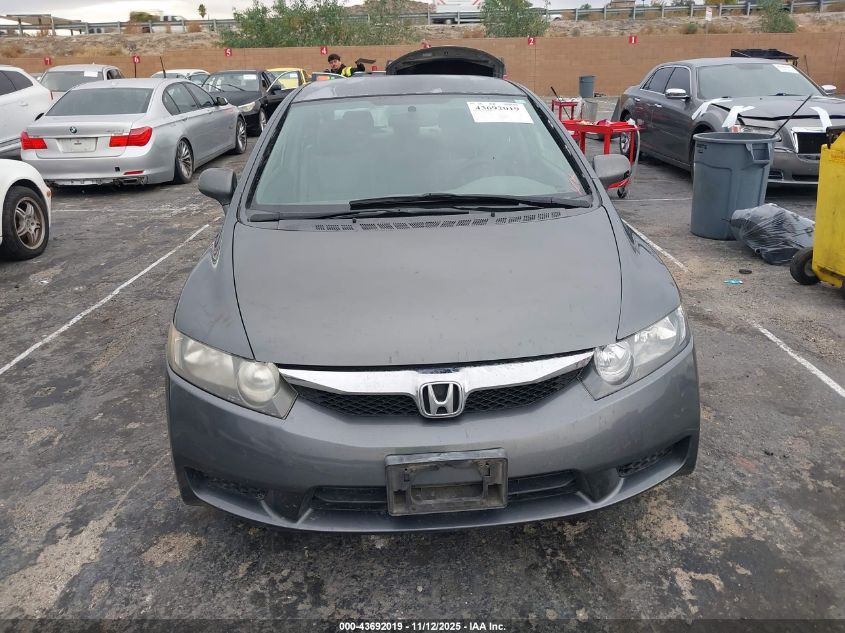 2009 Honda Civic Lx VIN: 2HGFA16559H334731 Lot: 43692019
