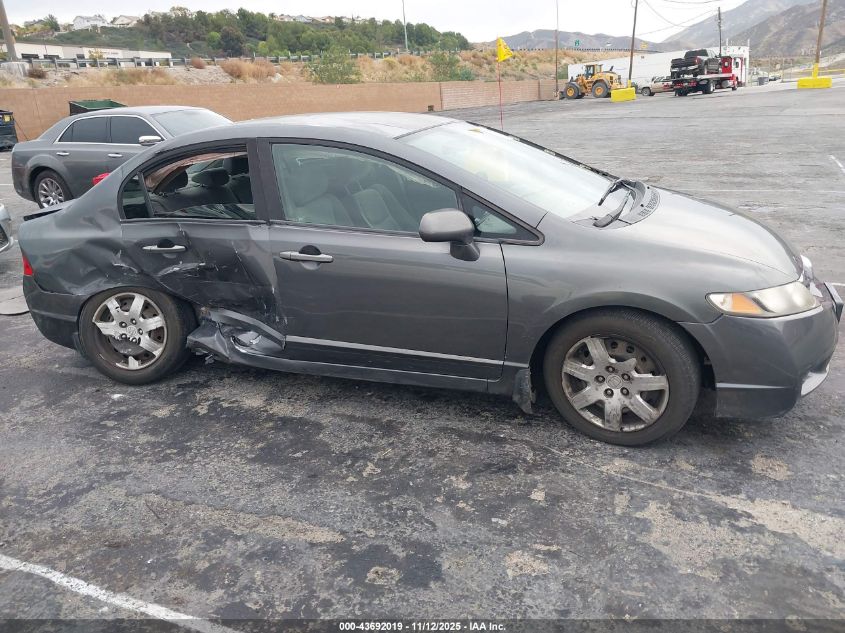 2009 Honda Civic Lx VIN: 2HGFA16559H334731 Lot: 43692019