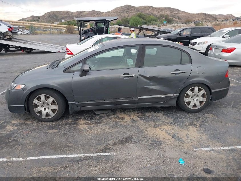 2009 Honda Civic Lx VIN: 2HGFA16559H334731 Lot: 43692019