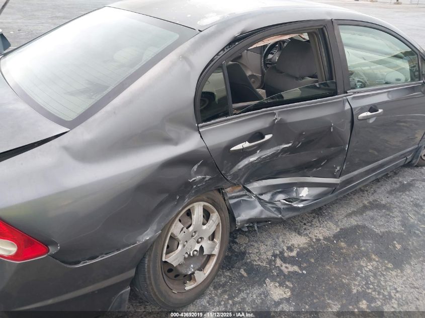 2009 Honda Civic Lx VIN: 2HGFA16559H334731 Lot: 43692019