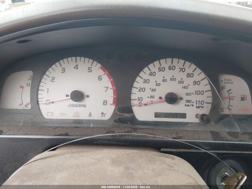 2002 Toyota Tacoma Prerunner V6 VIN: 5TEGN92N72Z011738 Lot: 43692039