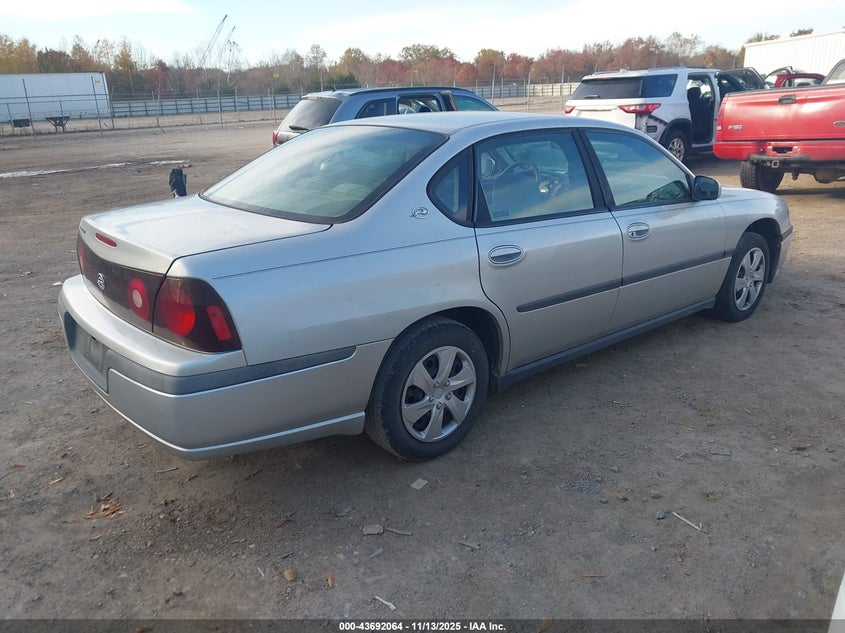 2G1WF52E419239095 2001 CHEVROLET IMPALA photo no. 4