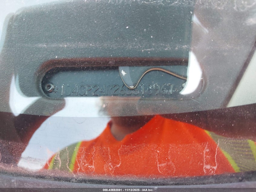 2006 Dodge Grand Caravan Se VIN: 1D4GP24R26B618967 Lot: 43692081