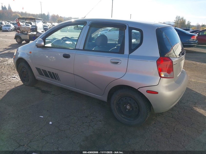 KL1TD62634B140681 2004 CHEVROLET AVEO photo no. 3