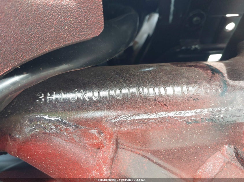 2022 Honda Nva110 B VIN: 3H1JK0701ND010265 Lot: 43692099