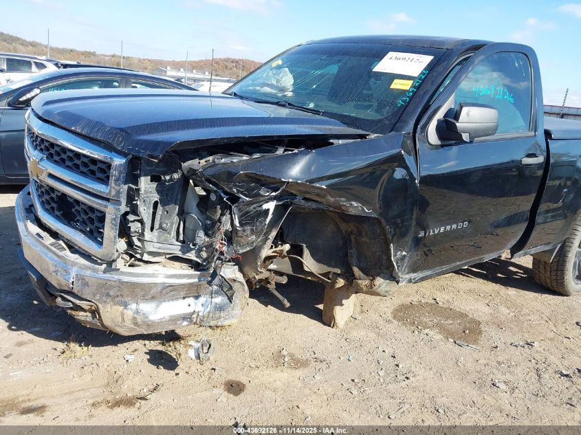 2014 Chevrolet Silverado 1500 Work Truck 1Wt VIN: 1GCNKPEH5EZ205890 Lot: 43692126
