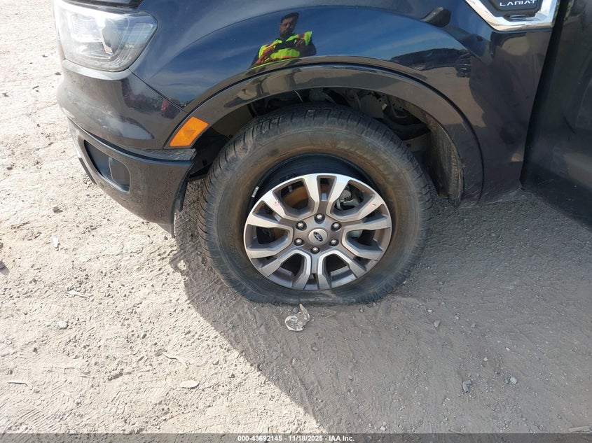 2021 Ford Ranger Lariat VIN: 1FTER4FH4MLD91092 Lot: 43692145