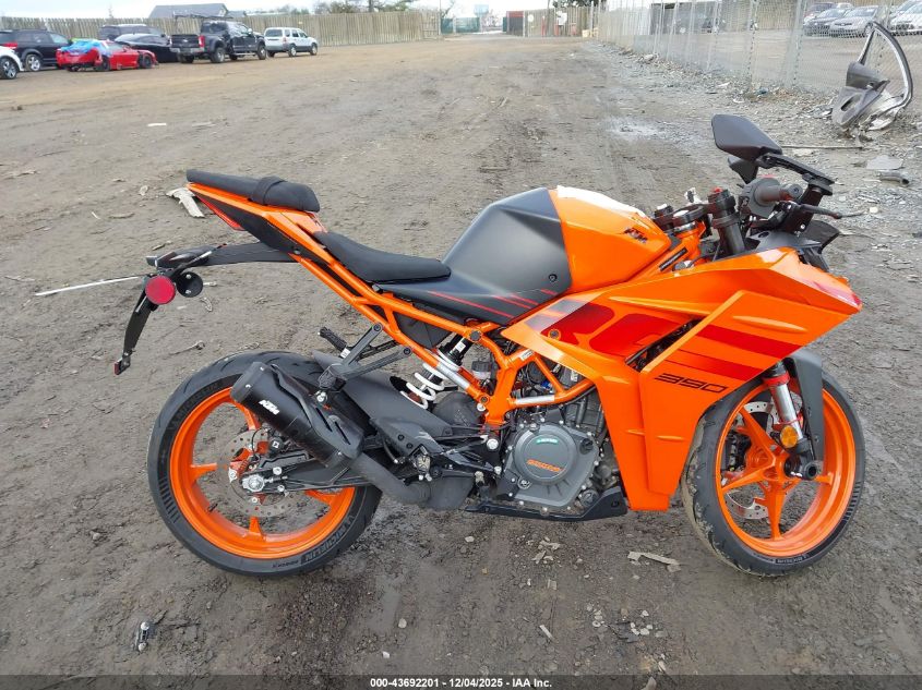 2024 Ktm 390 Rc VIN: MD2JYJ401RN209271 Lot: 43692201