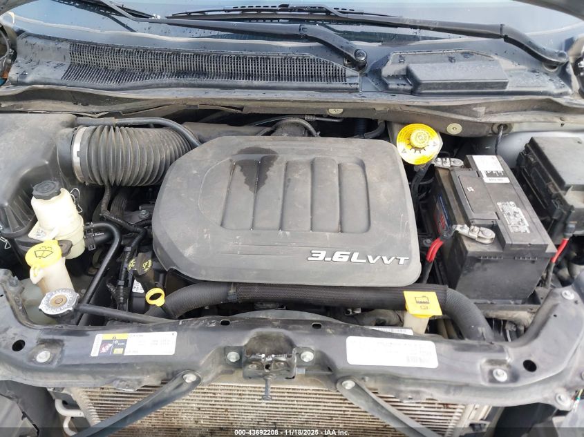 2016 Chrysler Town & Country Touring VIN: 2C4RC1BG5GR172927 Lot: 43692208