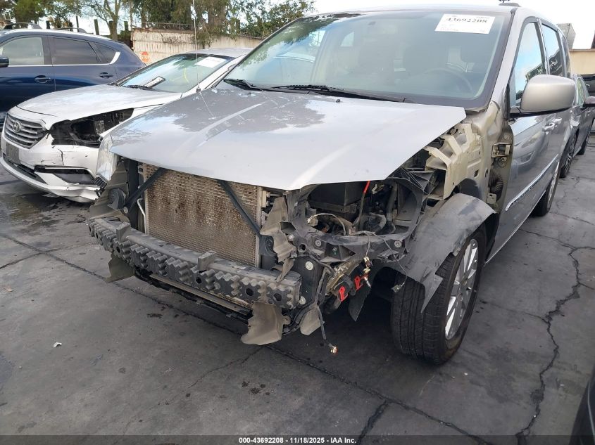 2016 Chrysler Town & Country Touring VIN: 2C4RC1BG5GR172927 Lot: 43692208